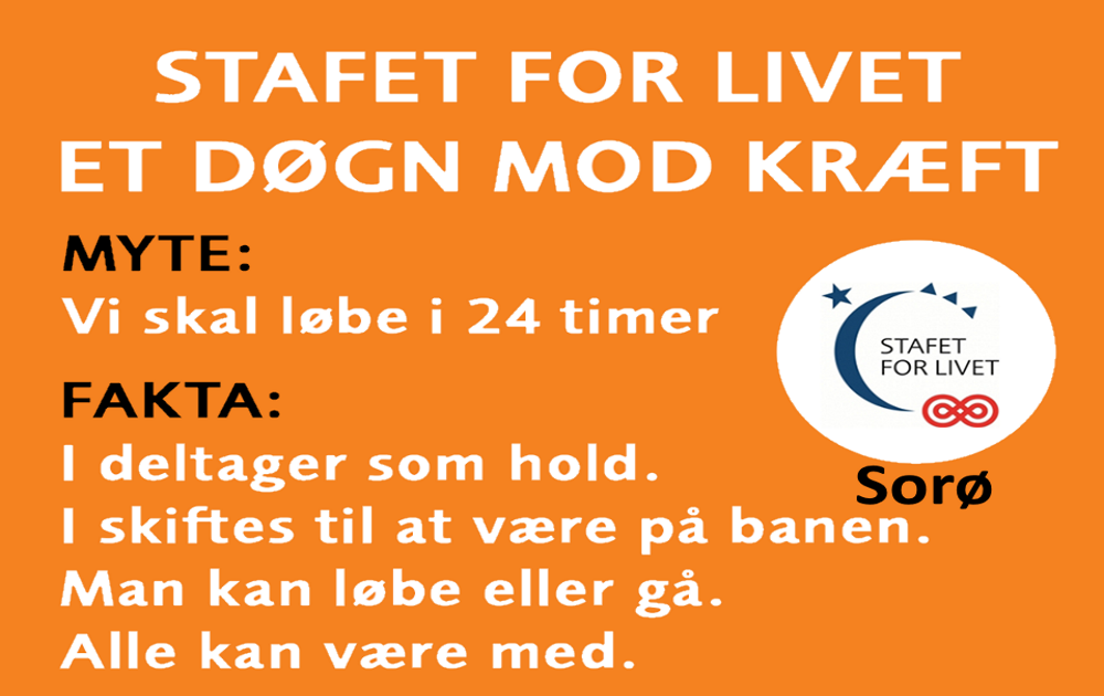 Myte om Stafet For Livet – Vi Kender Alle En – Derfor Kæmper Vi Sammen